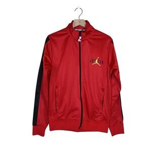 Nike Air Jordan Mens S Zip Front Track Jacket